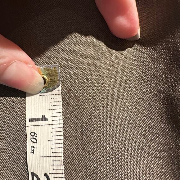 NWT Haggar Size 38x30 Dress Pants Olive Brown Classic Fit Plain Front Comfort - Picture 10 of 15